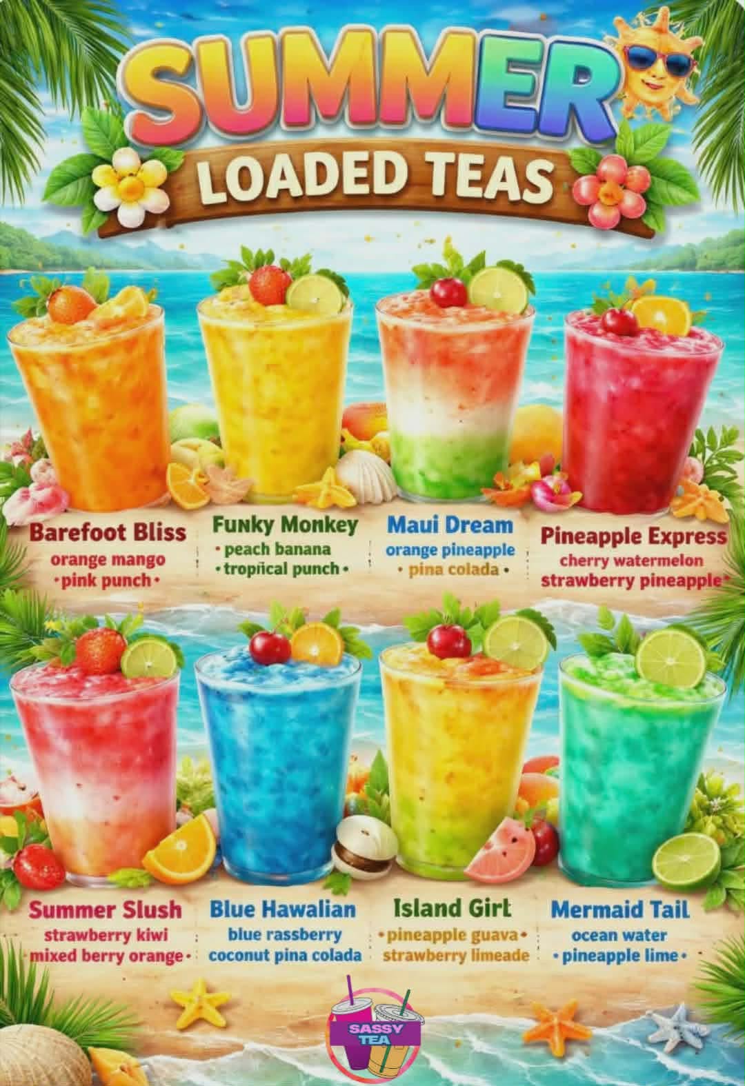 Summer menu