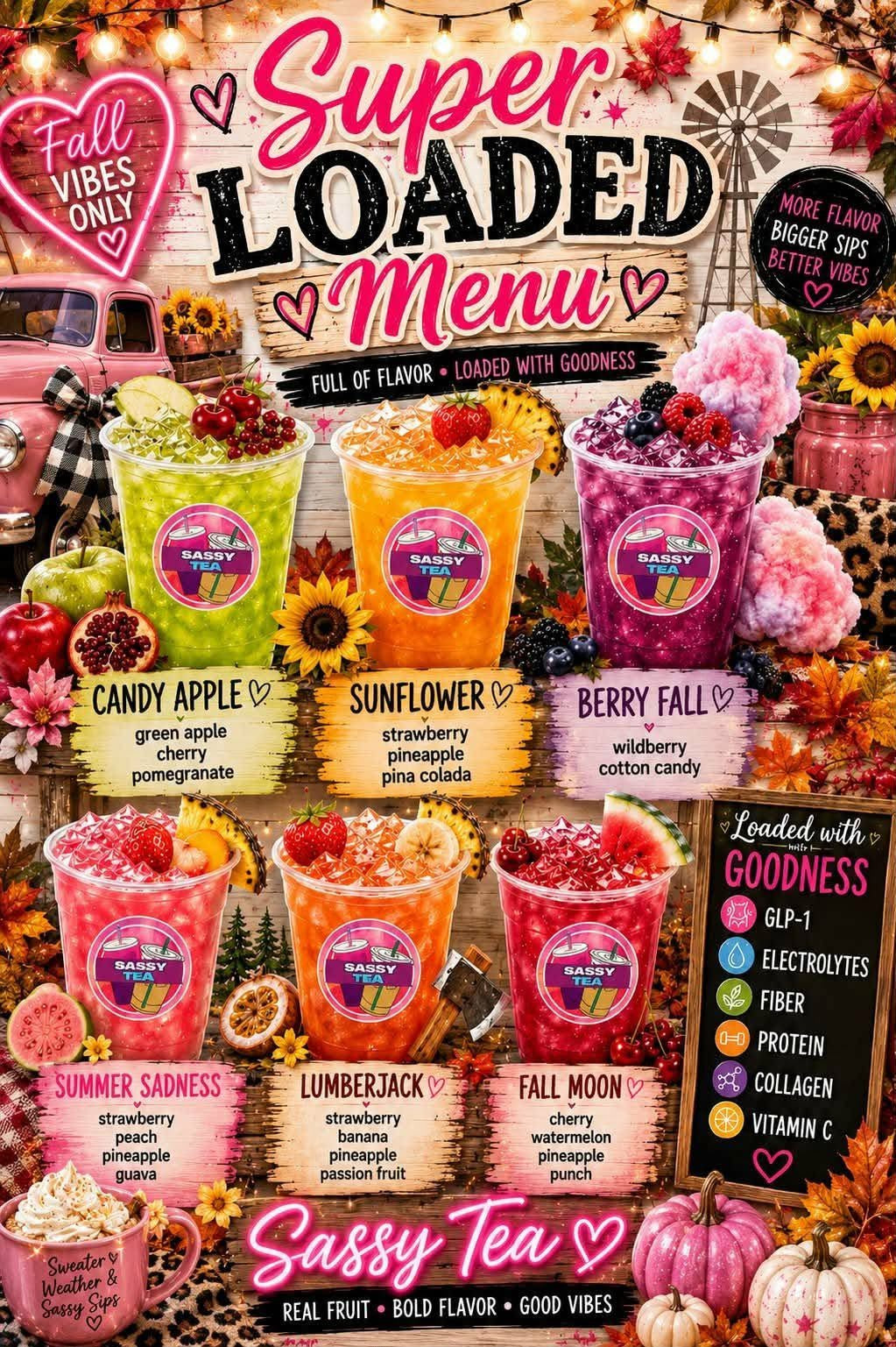 Super loaded menu glp-1