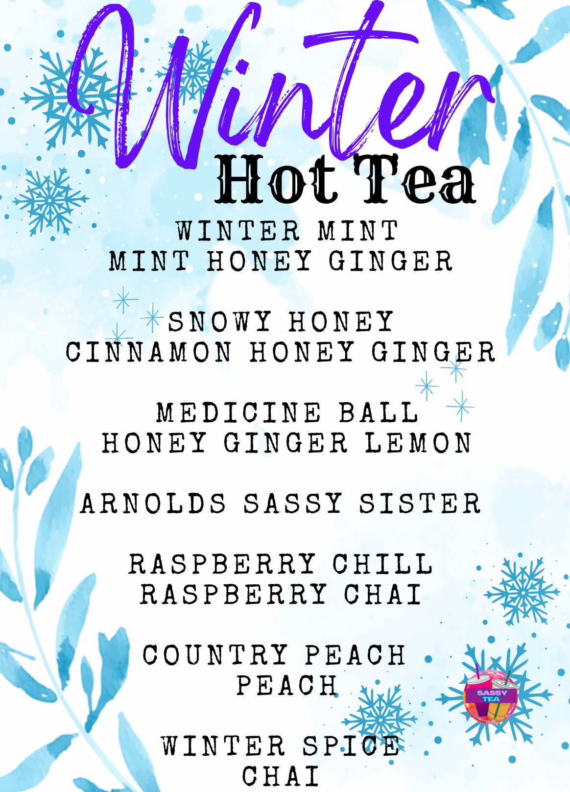 Winter Hot Tea