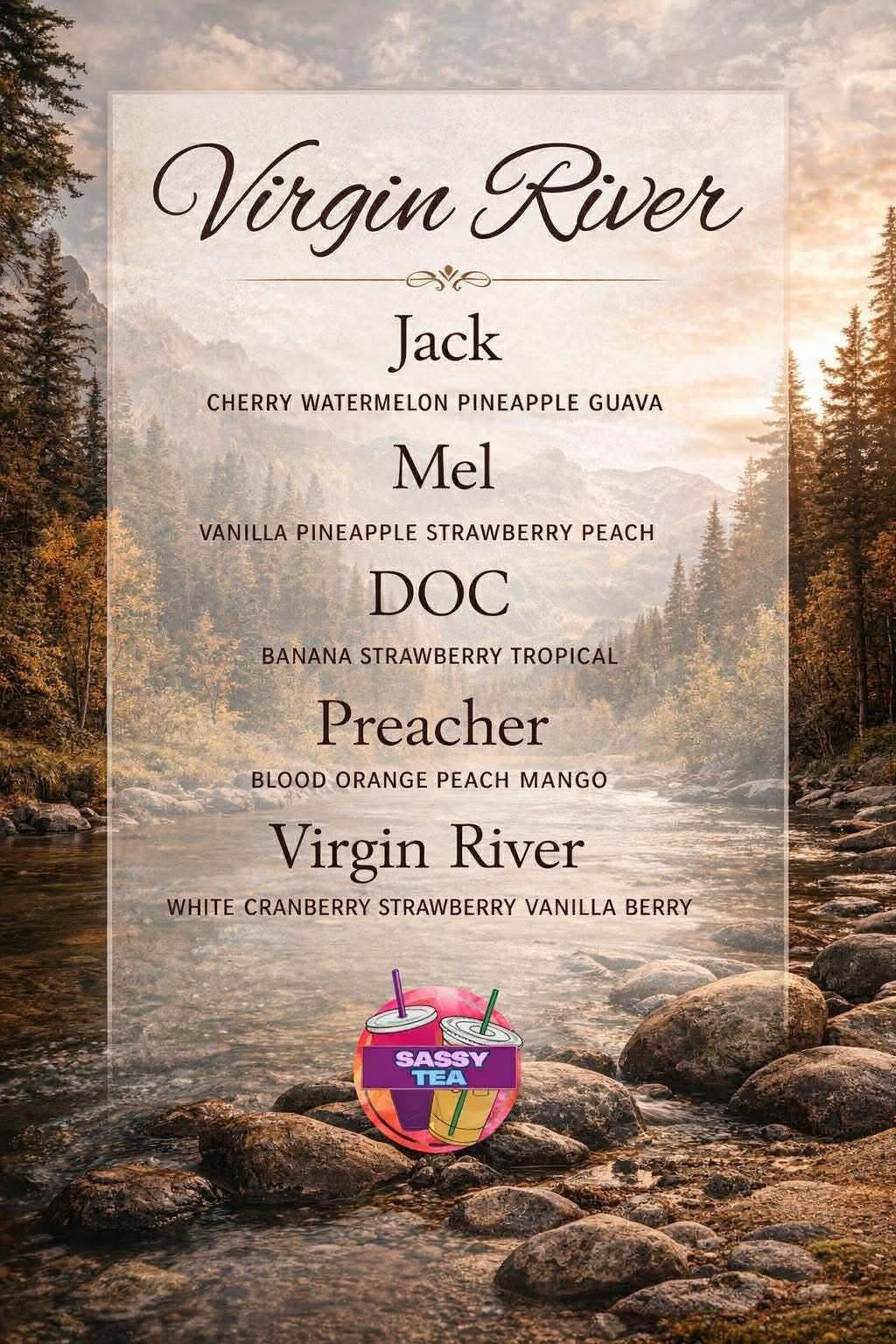 Virgin River menu