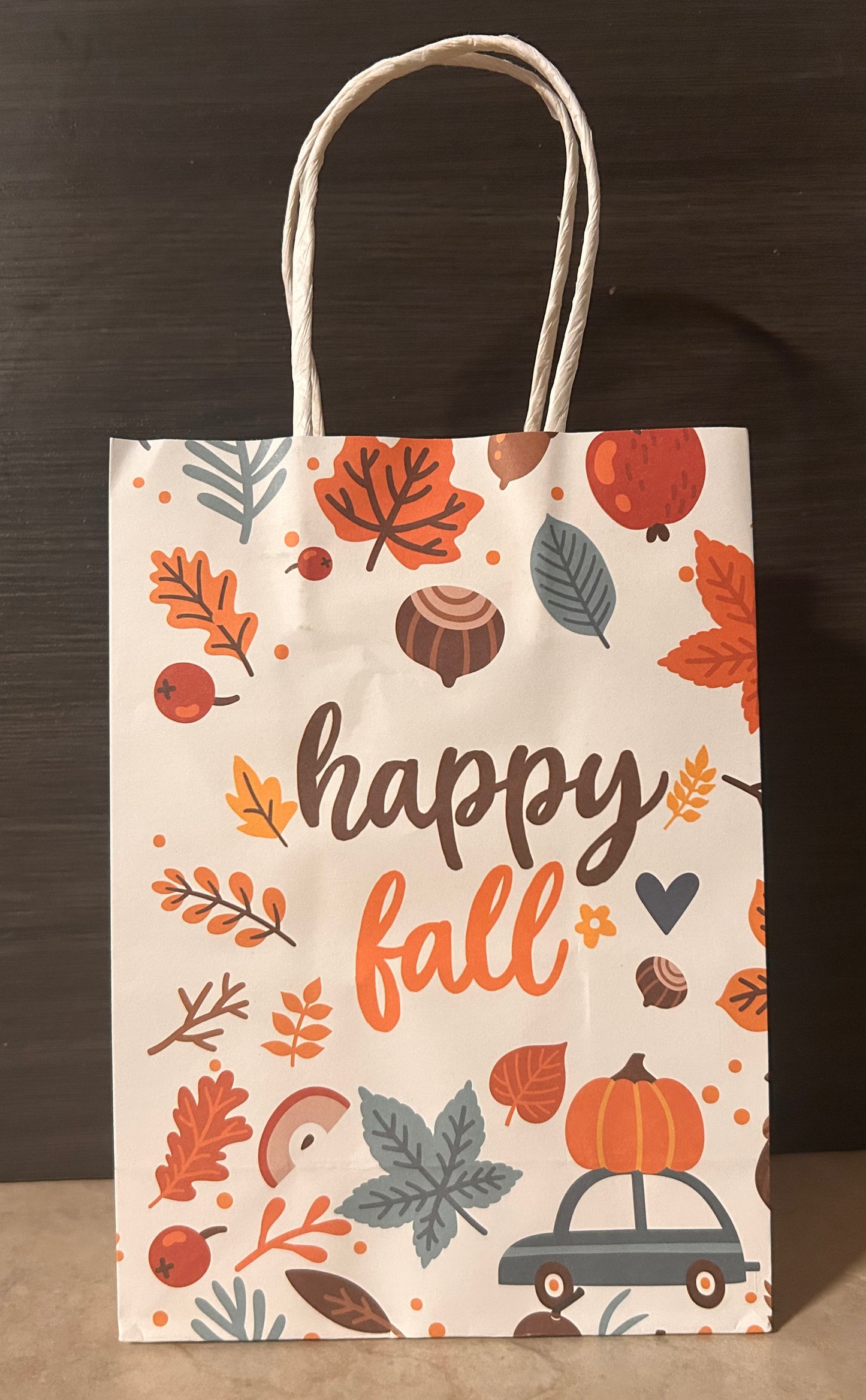 Fall gift bag