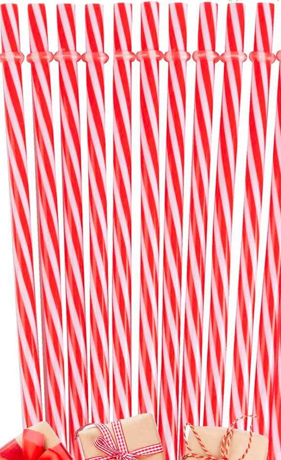 10.5 in Christmas straw