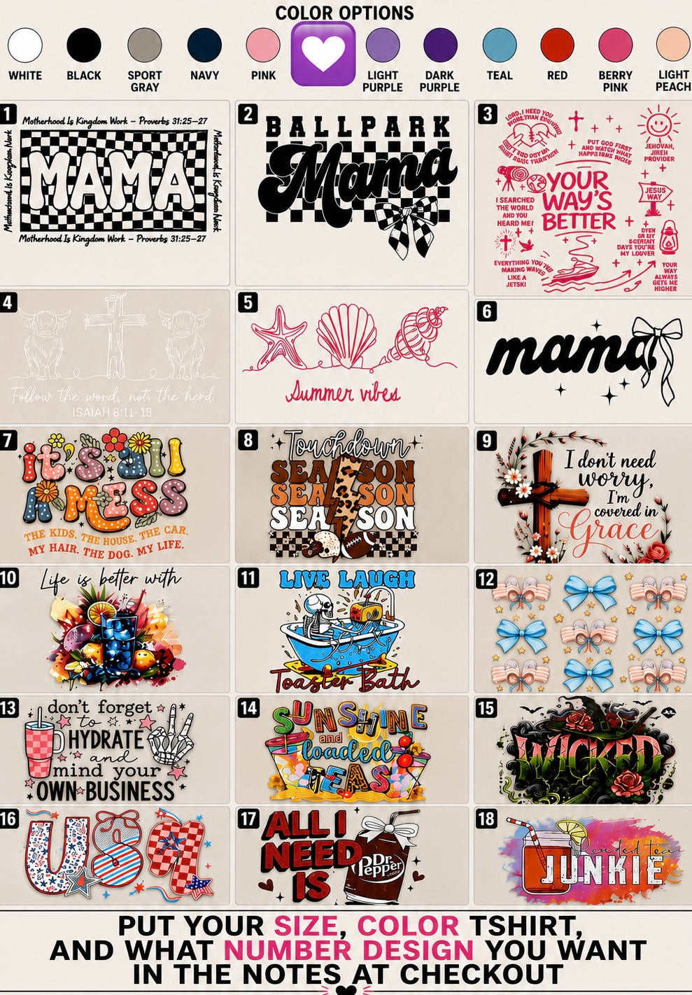 T shirts
