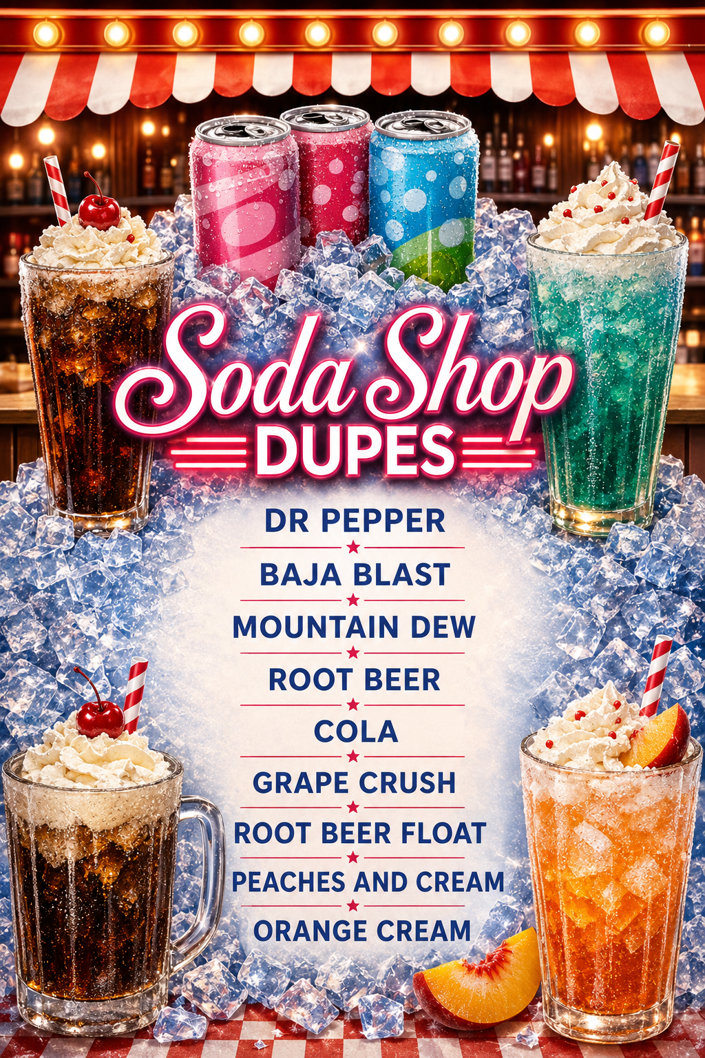 Soda Shop Dupes