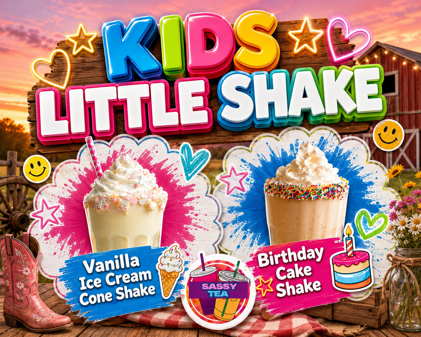 Kids little shake