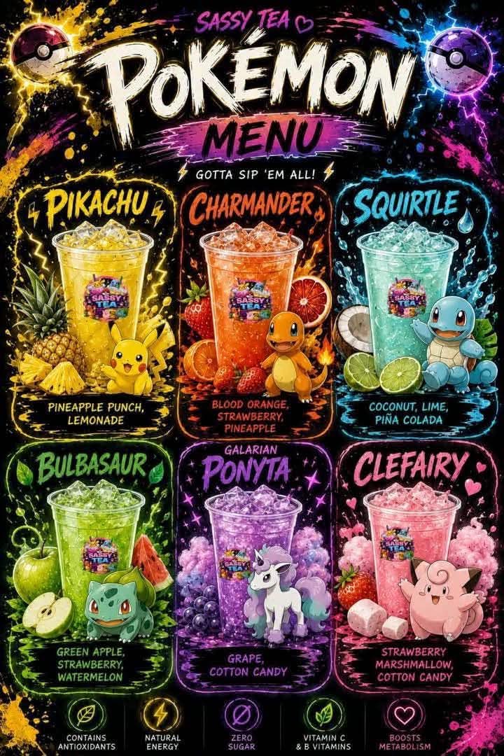 Pokémon menu