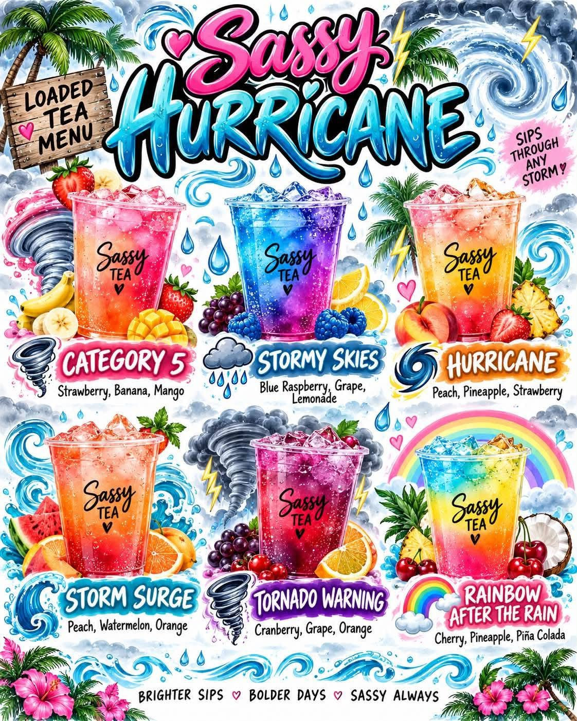 Sassy hurricane