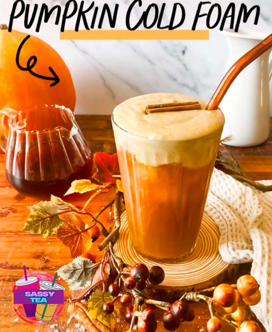 Pumpkin cold foam