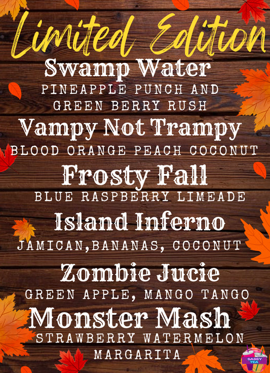 Limited Edition Menu