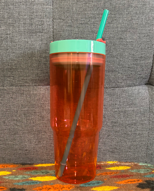 28oz tumbler with logo
