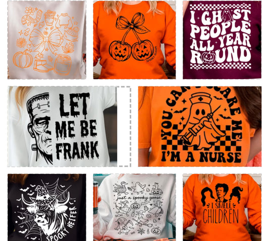 Fall tshirts with logo