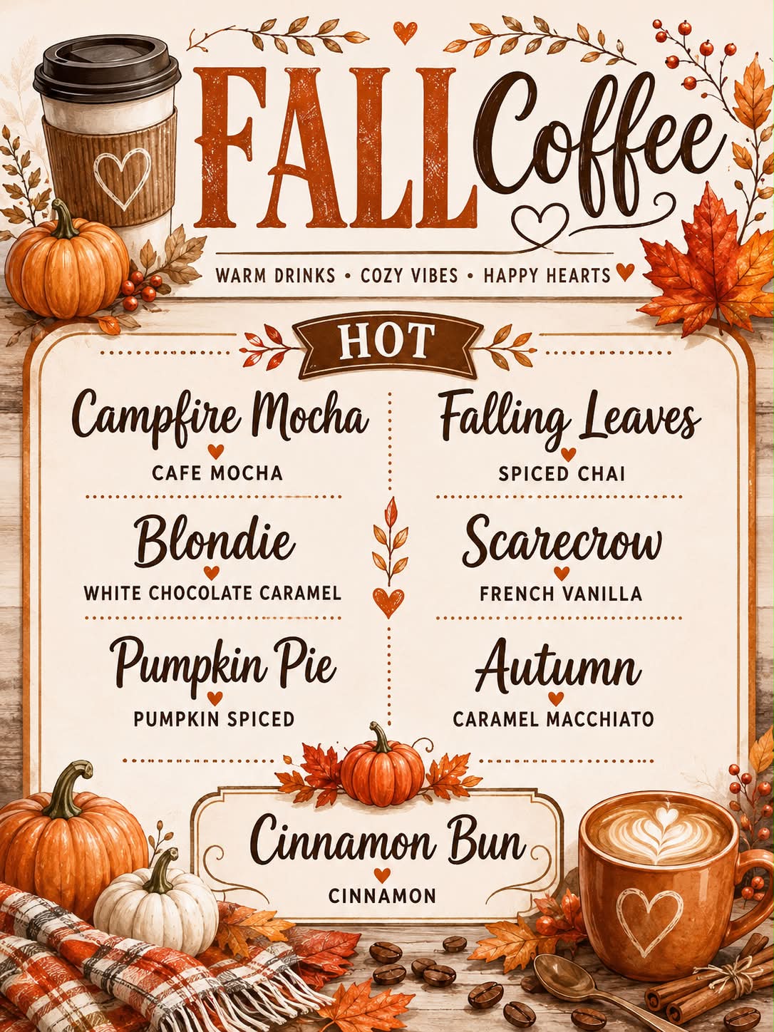 Fall coffee
