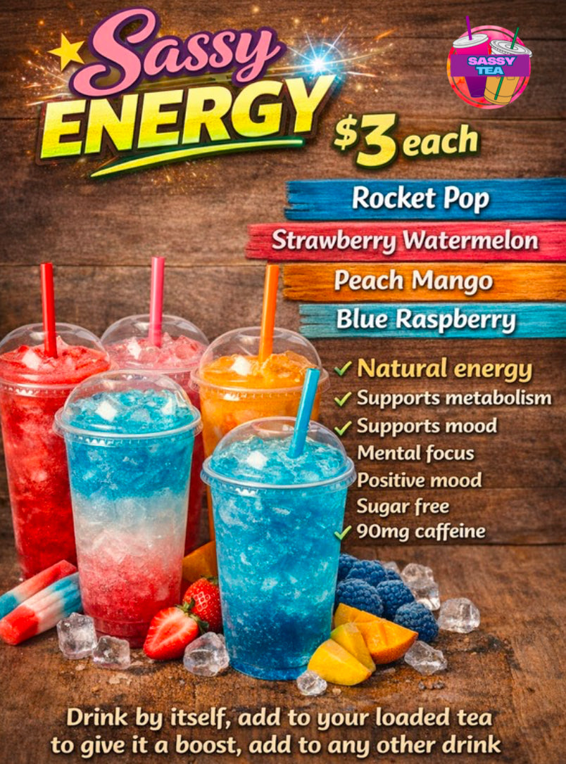 Sassy Energy – Sassy Tea