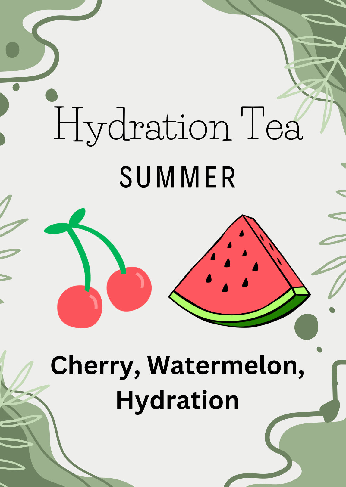 Hydration Tea Summer