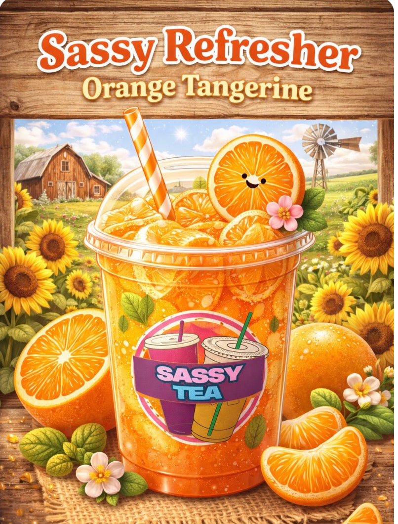 Sassy refresher orange tangerine