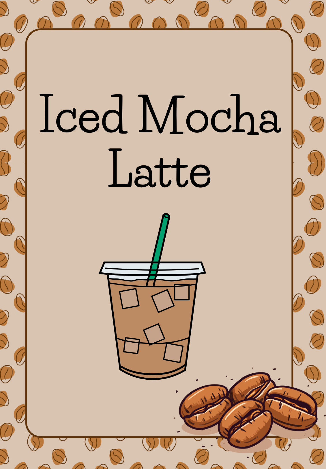 Iced Mocha Latte