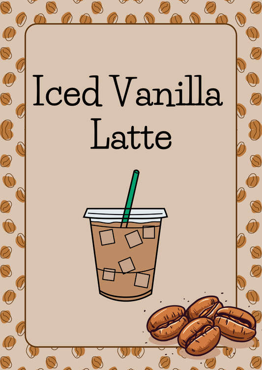 Iced Vanilla Latte