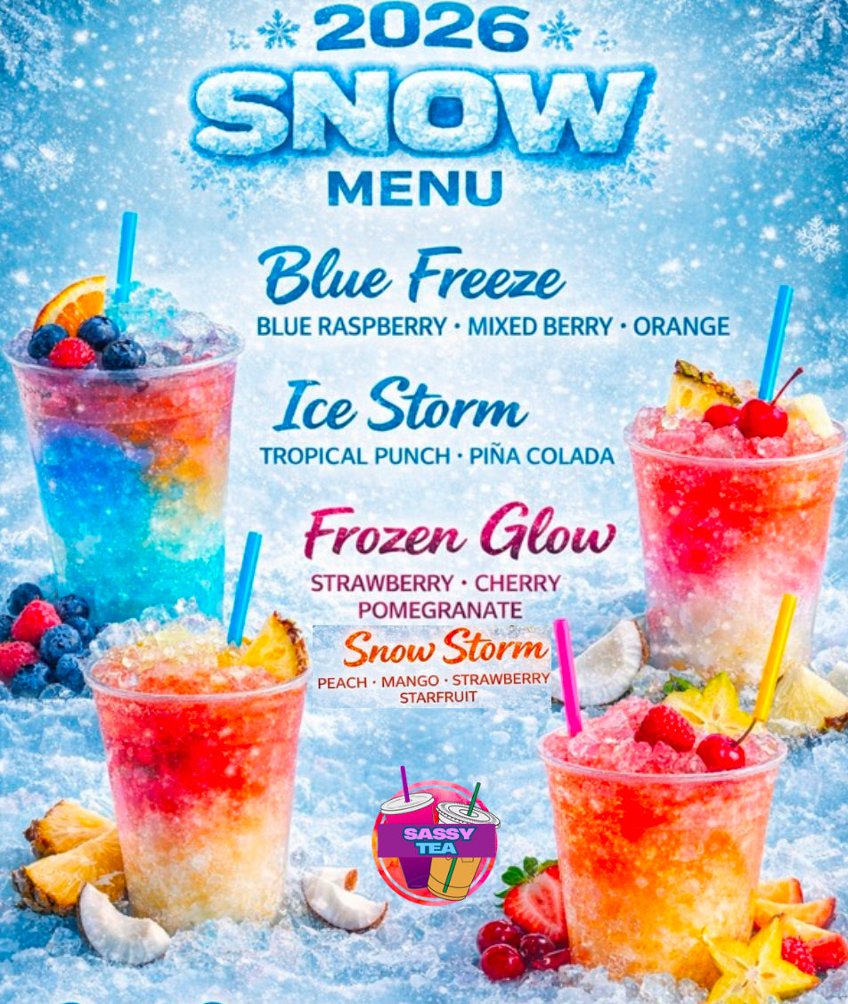 2026 snow menu