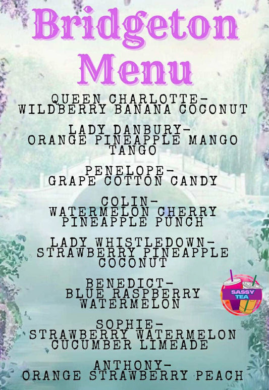 Bridgeton menu