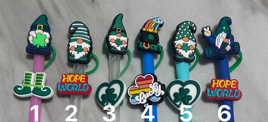 St Patrick day straw topper