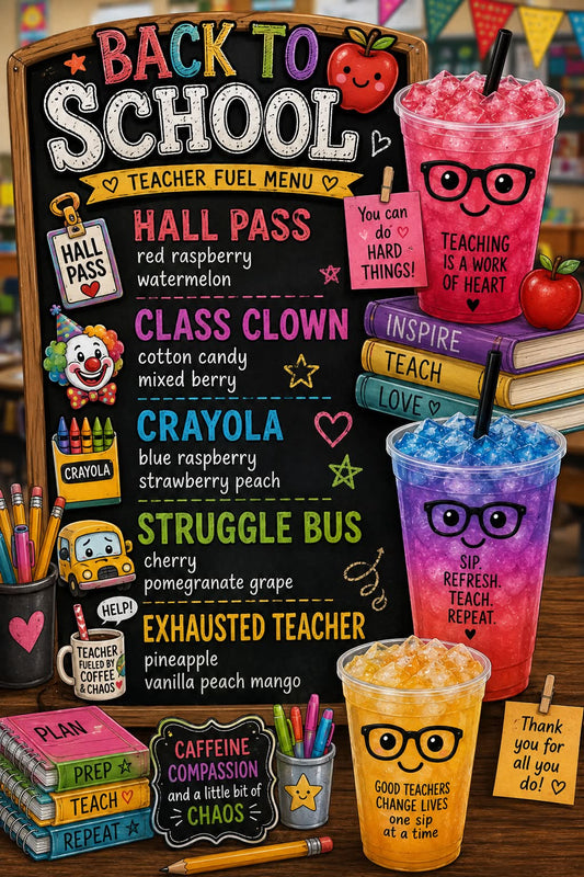 Back to school menu