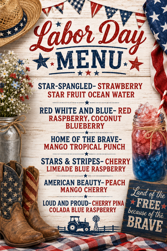 Labor Day Menu
