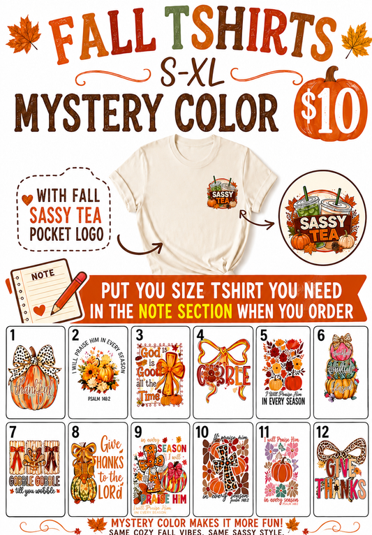 Fall Mystery color Tshirt