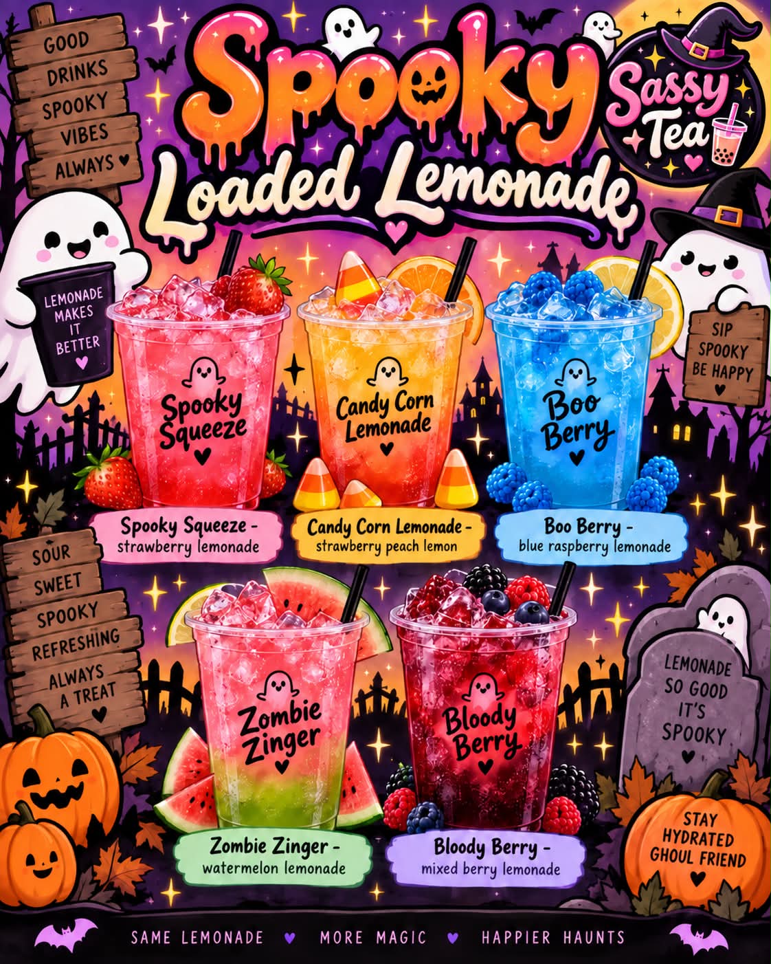 Spooky loaded lemonade