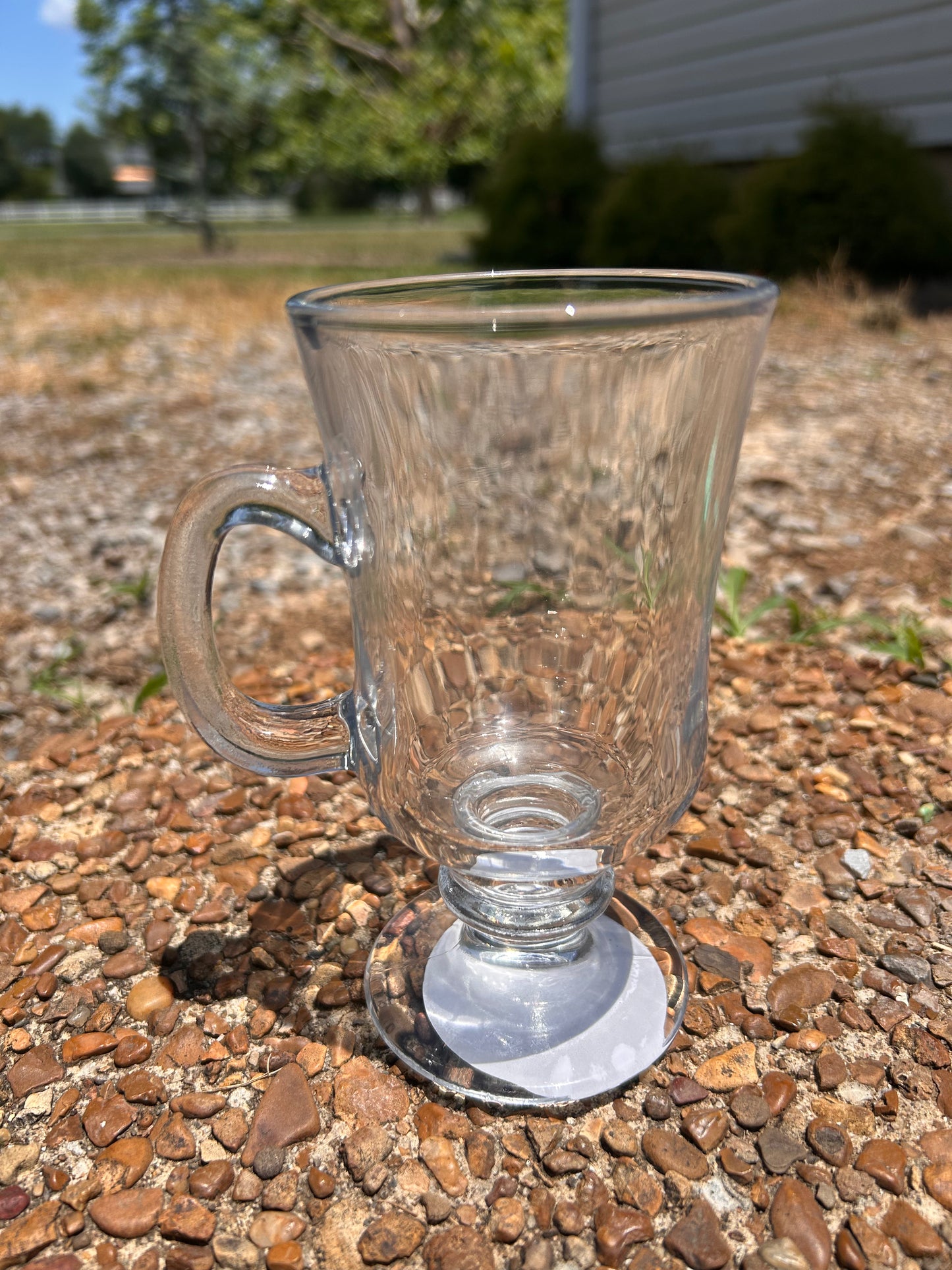 8oz glass mug